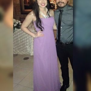 Purple Bridesmaid Dress